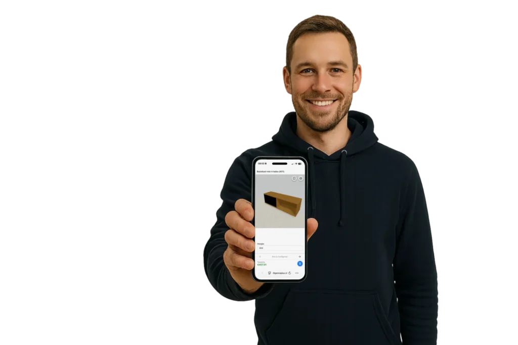 3D configurator voor kasten