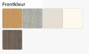 Tonen duidelijke thumbnails van de materialen